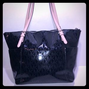Michael Kors Black Mirror Signature Tote - NWOT